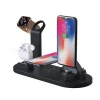Fast charge charging stand 361 rotating 3 in 1 wireless charger charging station for iphone for airpods for Apple watch
