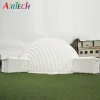 Fire resistant inflatable tennis dome tent for party event, waterproof inflatable warehouse tent