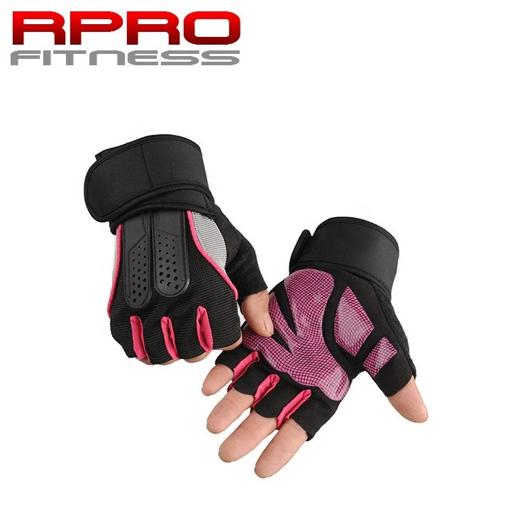 Fitness Exercise Weight Lifting Workout Gym Training Gloves with Wrist Support