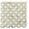 Flower waterjet mosaic marble tavera mosaic marble tiles for floors