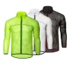 Fluo Color Men/ Women Outdoor Breathable Cycling Raincoat Foldable Custom Bicycle Raincoat