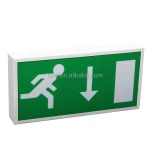 Fluorescent Rechargeable Emergency Exit Sign Lighting
