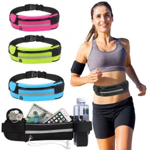 FM-4500 Women Waterproof Waist Bag for Outdoor Running Belt Waist Pack belt bag for men