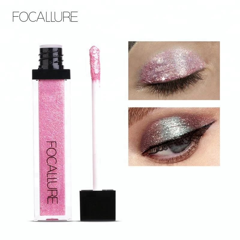 Focallure Trending Makeup ProductsChina Cheap Cosmetics Glitter Liquid Eyeshadow Gold Wholesales Supplier