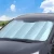 Import Foldable Aluminum Film Laser Car Front Windshield Sun Shade from China