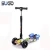 Foldable height adjustable 3 wheel kids scooter