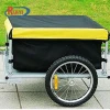 Folding Bike Cargo and Luggage Trailer with Removable Cover outdoor cart and Quick Release Wheels