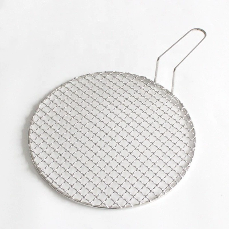 Food grade fish clip bbq/barbecue grill metal wire mesh