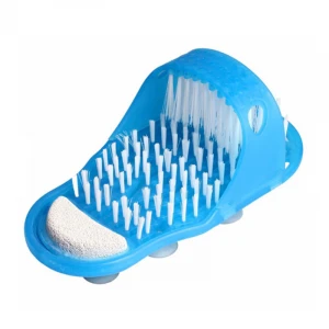 Foot Scrubber Feet Shower Spas Cleaning Brush Plastic bathroom Shoe foot cleaning Grinding feet brush slipper with suction cup