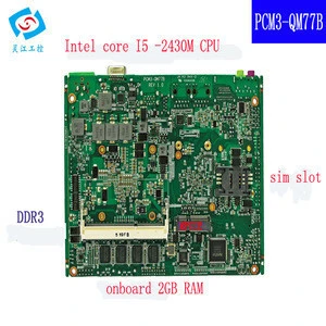 For embedded system laptop motherboard price i5 2.4GHz 2GB RAM SOCKET 479 industrial motherboard