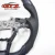 Import For Honda 10th A.ccord Custom Real carbon fiber steering wheel LED racing wheel convertible from China
