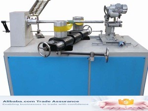 for plastic roll products usage ZJG-80-II Spiral Paper Tube/core making Machine