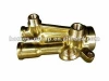 Forged brass welding torch components, brass hot forging and machining parts, brass forging service