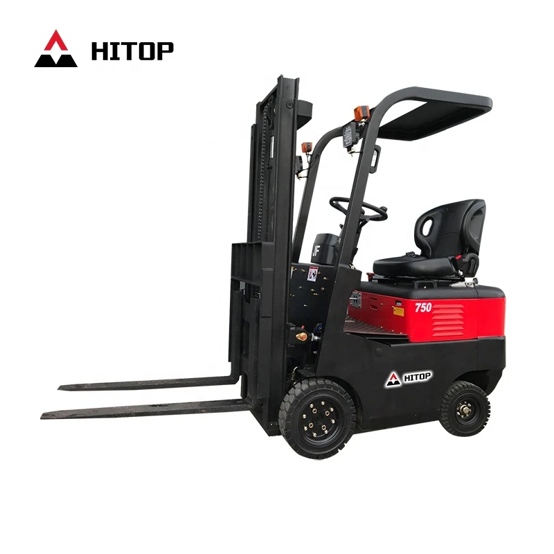 Fork extension  logistics lifting height 3m cpd08 750kg china small electric forklift