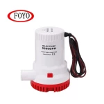 FOYO Brand 12V 2000 GPH Boat Marine Electric Submersible Bilge Pump with Hose ID 29mm electric submersible pump price