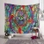 Free Sample Bohemian Psychedelic Tapestry Hippie Wall Hanging 3D Print Trippy Tapestry