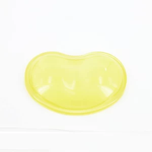 Free Ship Comfortable Heart-Shaped Soft Gel Silicone Wrist Rest Mouse Pad