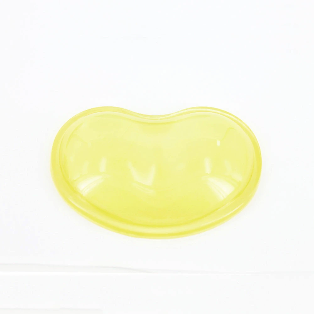 Free Ship Comfortable Heart-Shaped Soft Gel Silicone Wrist Rest Mouse Pad