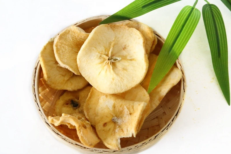 fresh apple blossom chinese snack air dried fruit apple slice for sale