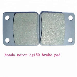 front disc brake pads rear drum brake shoe for two wheels Honda CG150 motorcycle