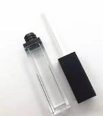 Frosted Lip Gloss Tubes Square Empty Lip Balm Containers