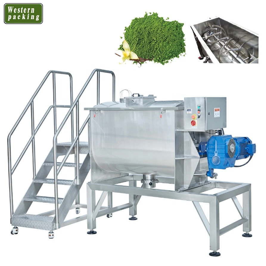 Full Automatic powder mixing machine with packaging machine