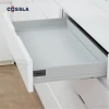 full extension blumot soft close tandem metal box drawer slide 85mm height luxury metal box