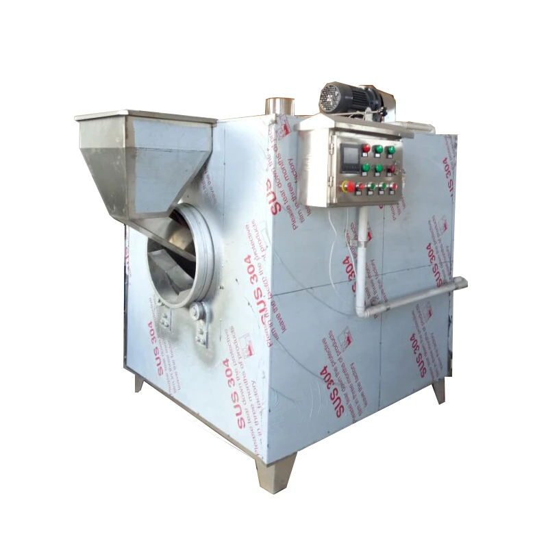 gas or electric cacao cocoa bean roasting machine, cacao cocoa bean roaster machine, cacao cocoa bean roaster