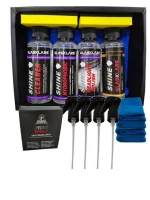 GLASKLARE combination carpainting degreasing agent+nano paint ceraminc+nano headling coating+nano leather coating