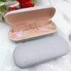 Glasses Case Iron Small Star Pattern Leather Glasses Case Myopia Lens Box Lightweight Compression Storage Box for Men and Women