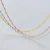 Import Gold/Silver/Rose Gold Color Plated Water-wave Chains 925 Sterling Silver Necklaces for Women Jewelry Making Accessories from China