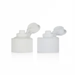Good price plastic screw cover caps white flip top cap 28mm for plastic bottle