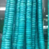 Good Quality Natural Stone Charms JewelryTube Blue Turquoise Loose Beads For Jewelry Making