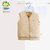 Good Quality Wholesale Custom Design Organic kids Tank Top Baby Quilted Cotton Vest