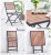 Import Good Sale Outdoor Furniture Plastic Mesh Back Design Chair Modern Metal Legs  Outdoor table and chair set from China