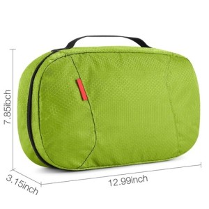 Green Hanging Travel Makeup Bag Cosmetic Bag Toiletry Bag