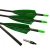 Import Green Pure Carbon Shaft Arrow 4-5 Shield Turkey Feather Traditional Bow Carbon Arrow from China