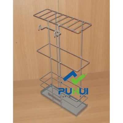 Gridwall Accessory Fittings Retail Iron Steel Wire Pocket Hanger (PHH107A)