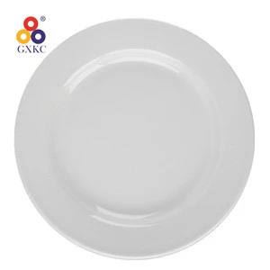 GuangXi SanHuan GXKC Restaurant Dishes Ceramic Porcelain Dinner Plate