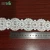 Import Guangzhou factory high quality trim lace cotton lace trim with jewel decoration for clothing from China
