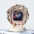 Import Hand Made Home Decoration Wooden Driftwood Silent Sweep Desktop Table Clock from China