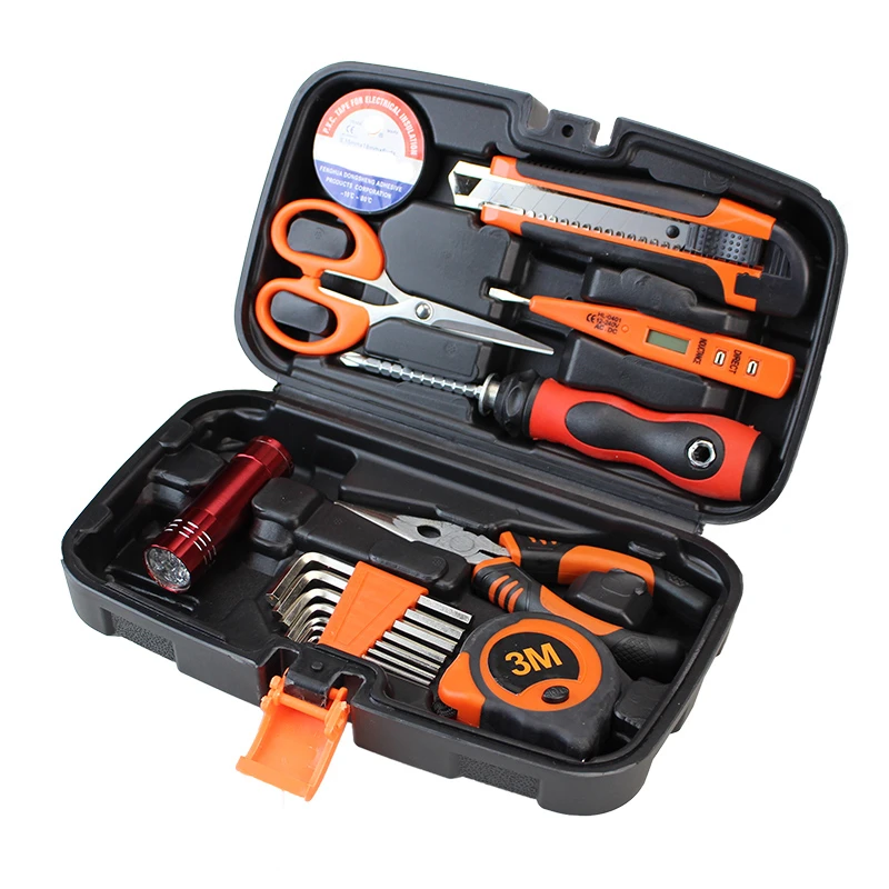 Hand Tools Hardware Tool Kit 17pc Household Tool Set