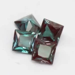 Handmade Lab Diamond GRC Certified Gems Factory Purple Color Lab Grown Alexandrite Lab Grown Gemstones Pear Cut Loose Diamond
