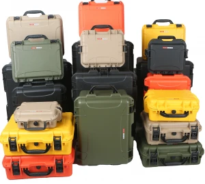Hard plastic equipment carry case waterproof hard case