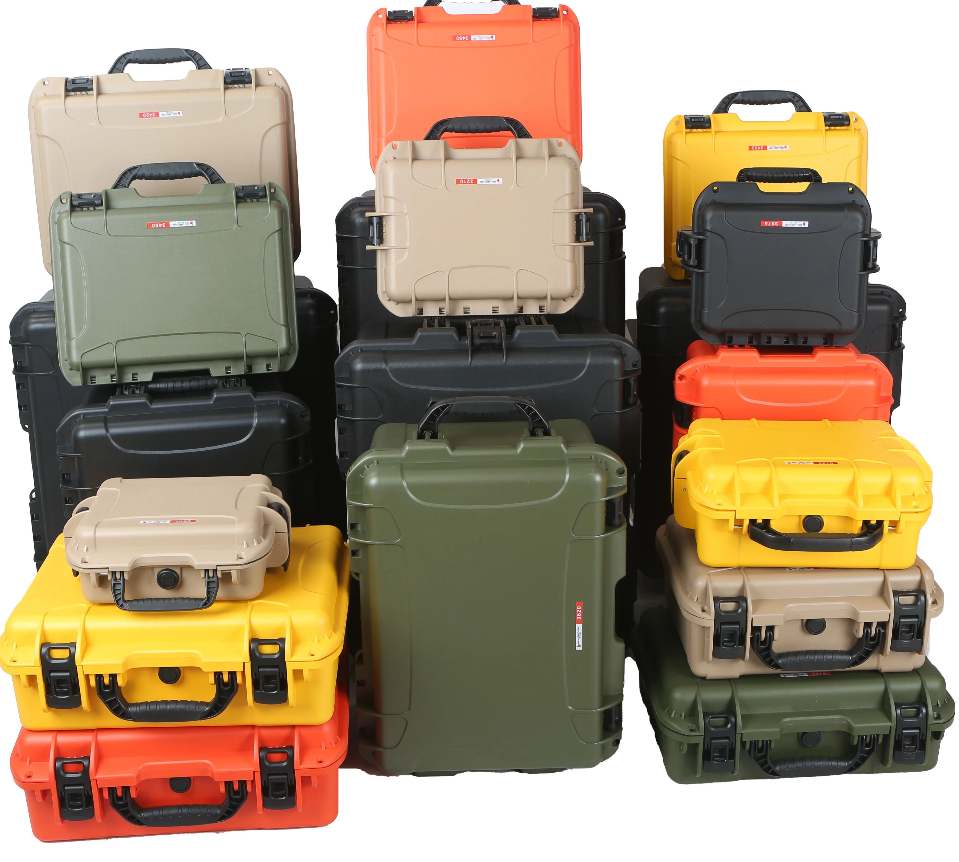Hard plastic equipment carry case waterproof hard case