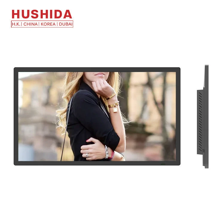 HD wall-mounted led advertising player 4g wifi network digital lcd advertising display