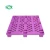 Import HDPE 1210 grid single face 18 legs plastic pallet for cargo transport from China