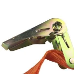 Heavy Duty Rachet Tie Down Cargo Straps Motorcycle Truck Luggage Ratchet Straps Fasten Belt Hooks