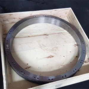 Heavy steel high precision CNC machining forged gear ring