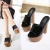 Import Heel Shoe Factory Wholesale Lady Pumps Heel Ankle Party High Heels  Shoes from China